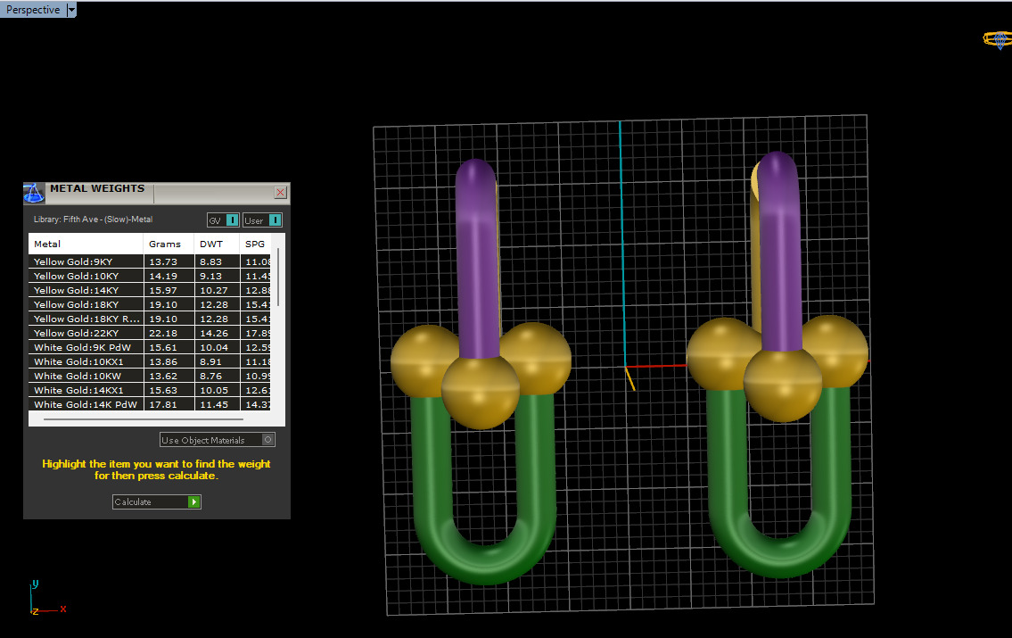 Earrings Tiffany 3D print model C89 3D print model_31