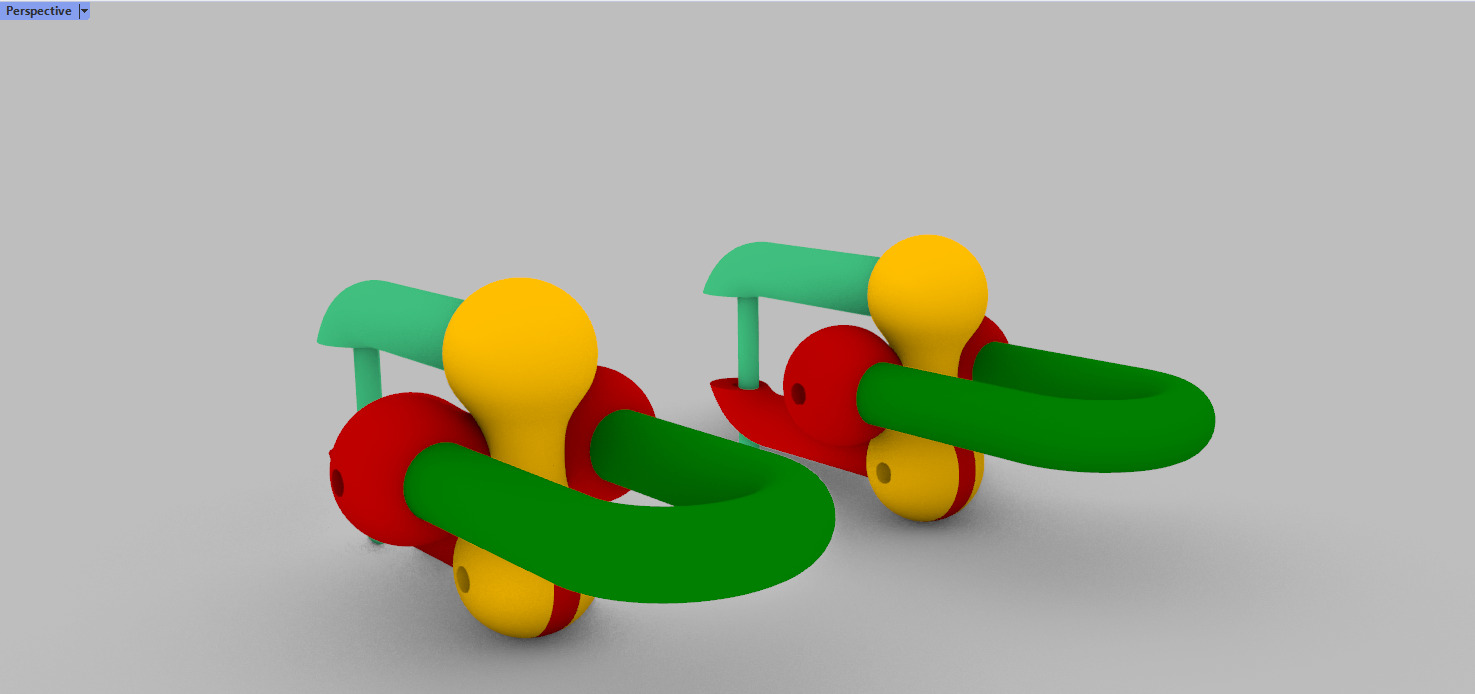 Earrings Tiffany 3D print model C89 3D print model_39