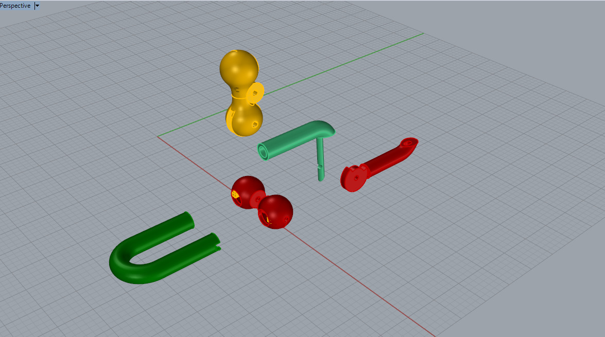 Earrings Tiffany 3D print model C89 3D print model_33