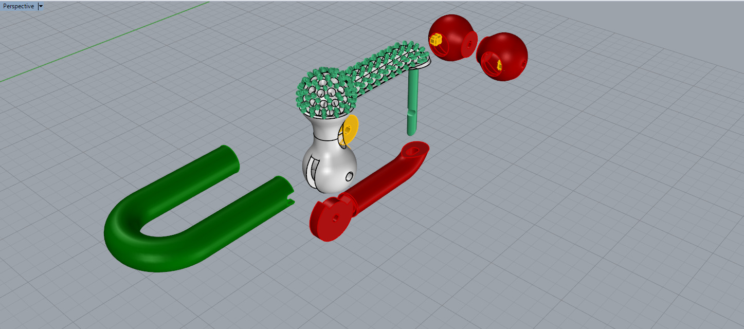 Earrings Tiffany 3D print model C90 3D print model_28