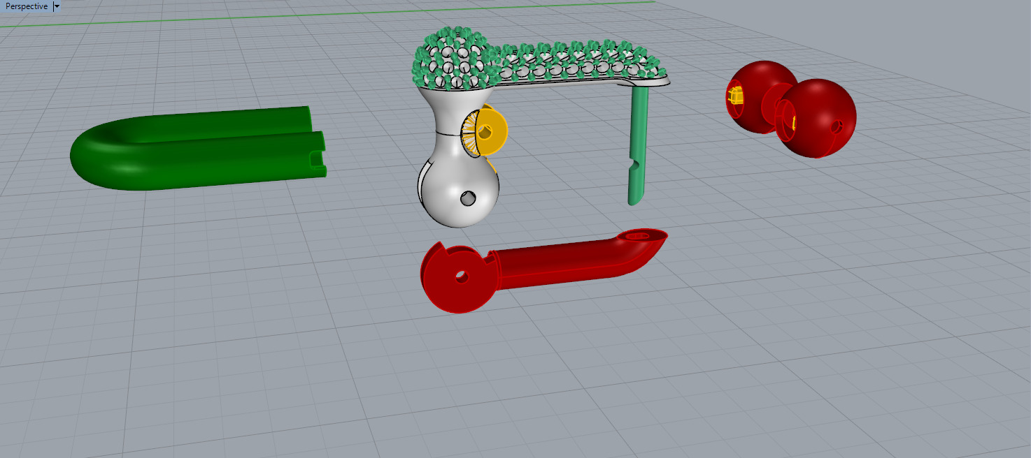 Earrings Tiffany 3D print model C90 3D print model_27