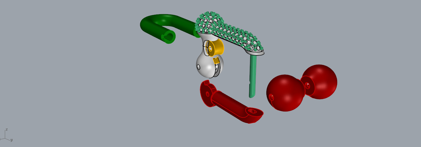 Earrings Tiffany 3D print model C90 3D print model_31