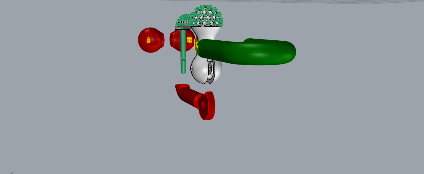 Earrings Tiffany 3D print model C90 3D print model_30