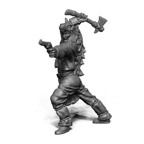 Chief Bloodwolf - Maverick Hero 3D print model