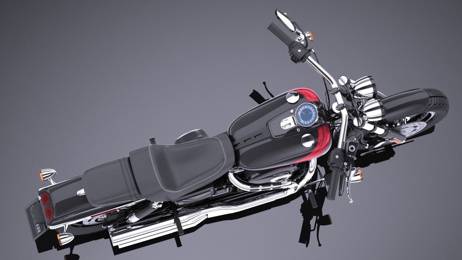 Harley-Davidson Fatbob 2016 3D model_6