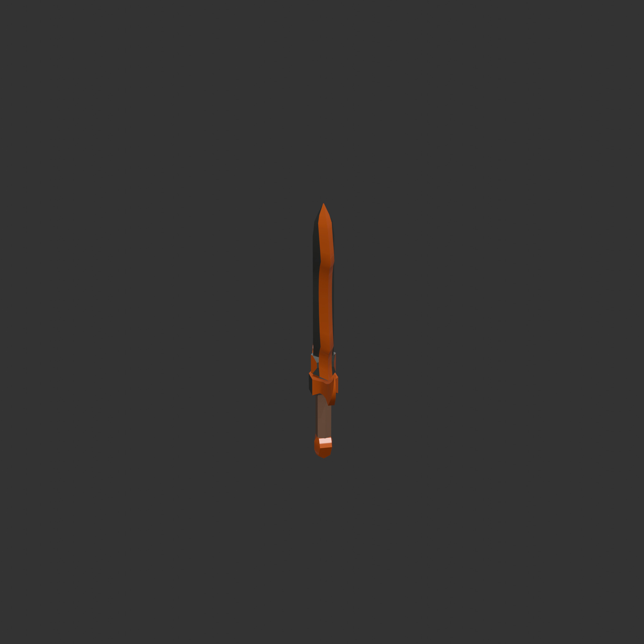 10 Stylized Swords Low Poly Weapons for Games Low-poly 3D model_20