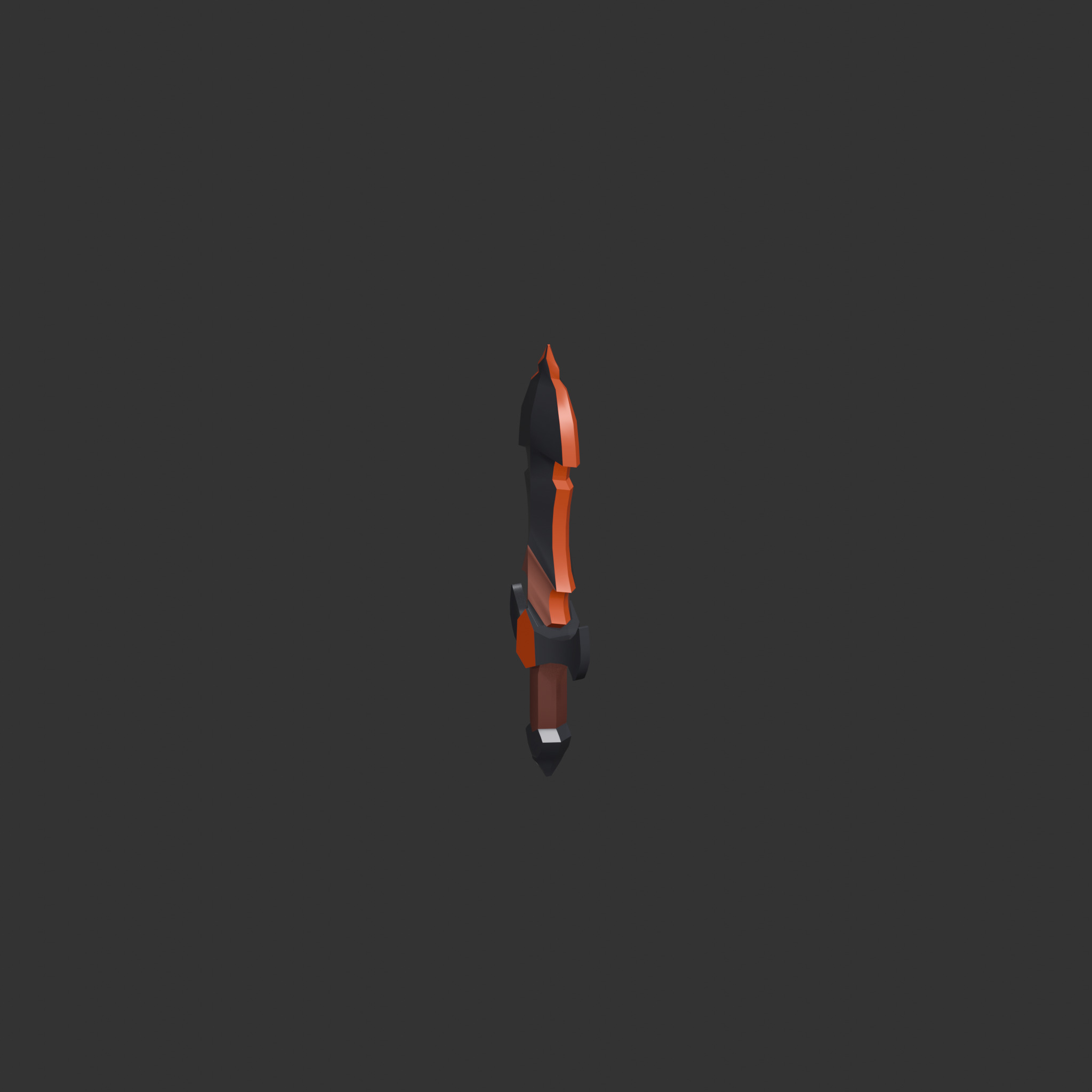 10 Stylized Swords Low Poly Weapons for Games Low-poly 3D model_11