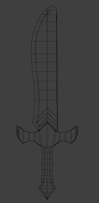 10 Stylized Swords Low Poly Weapons for Games Low-poly 3D model_30