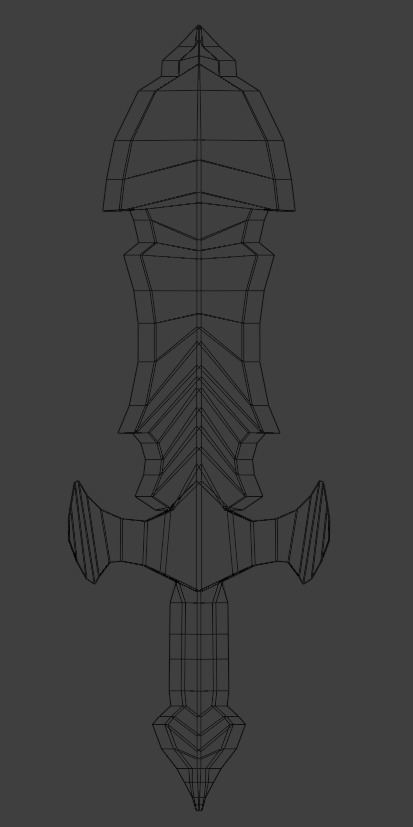 10 Stylized Swords Low Poly Weapons for Games Low-poly 3D model_12