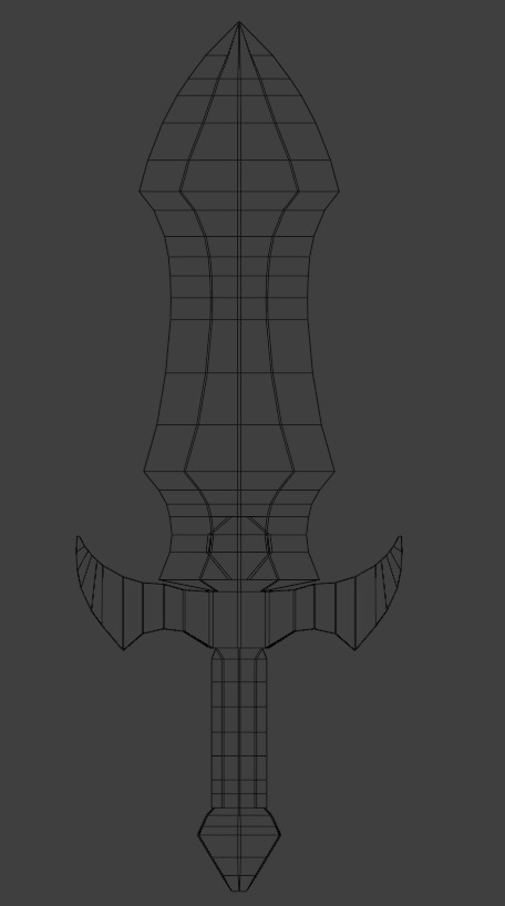 10 Stylized Swords Low Poly Weapons for Games Low-poly 3D model_21