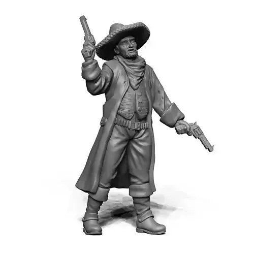 El Jefe - Outlaw Hero 3D print model