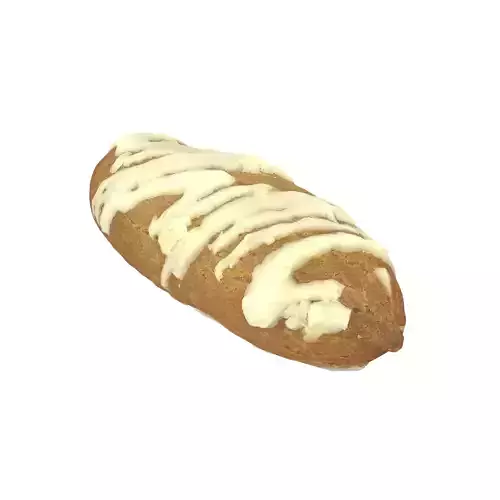Cream Pastry Eclair 3D model