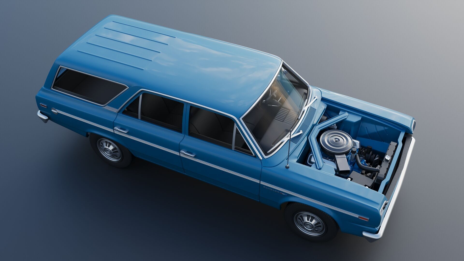 AMC Rambler Station Wagon 1969  3D print model_15