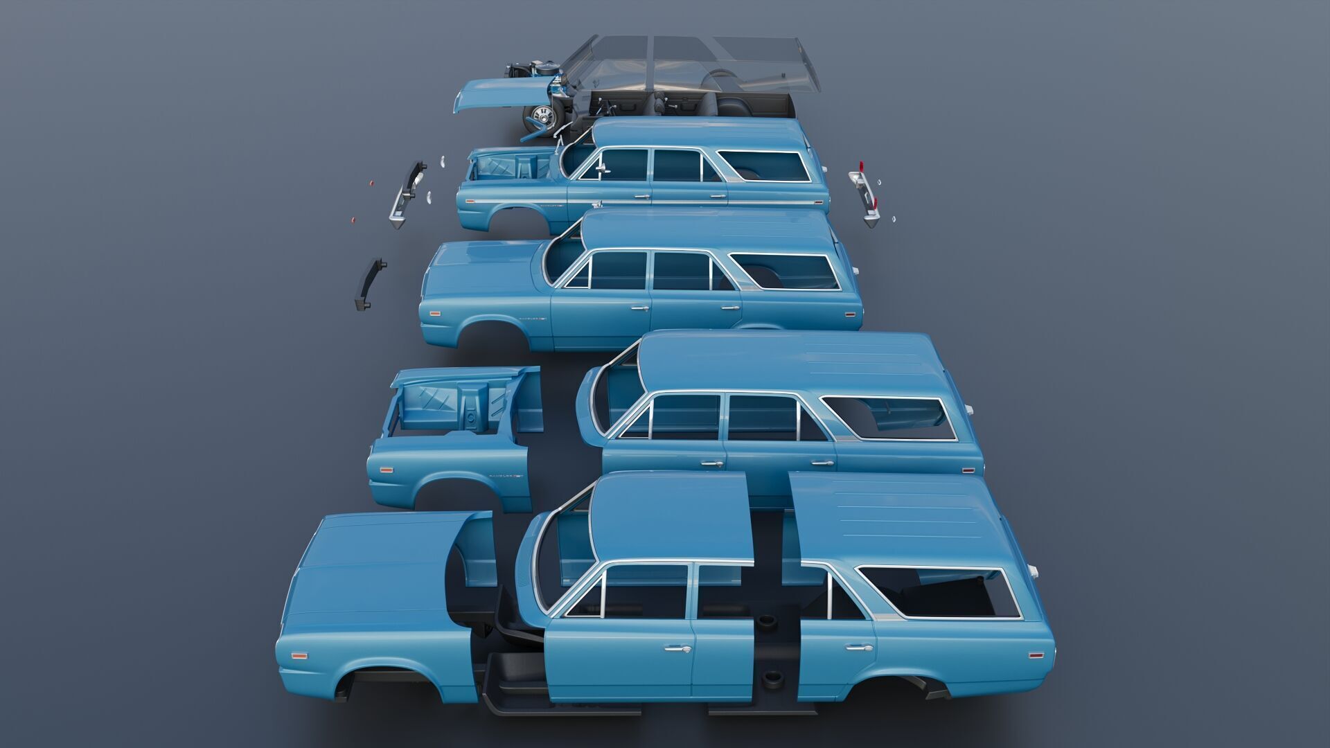 AMC Rambler Station Wagon 1969  3D print model_18