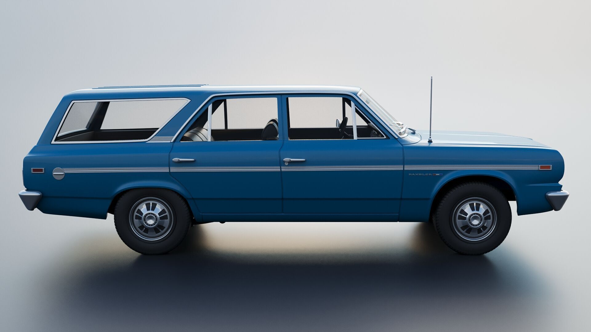 AMC Rambler Station Wagon 1969  3D print model_8