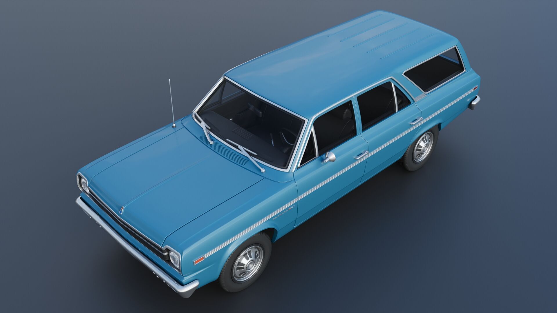 AMC Rambler Station Wagon 1969  3D print model_12