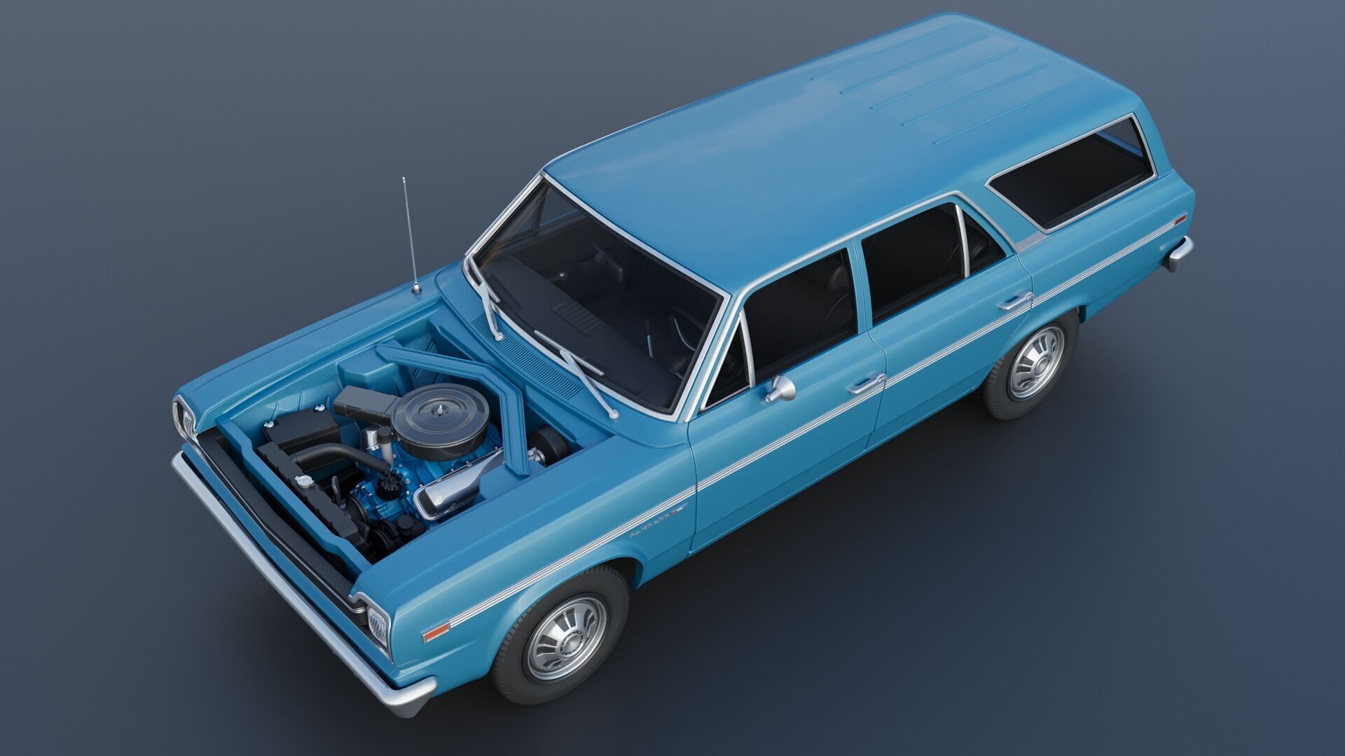 AMC Rambler Station Wagon 1969  3D print model_14