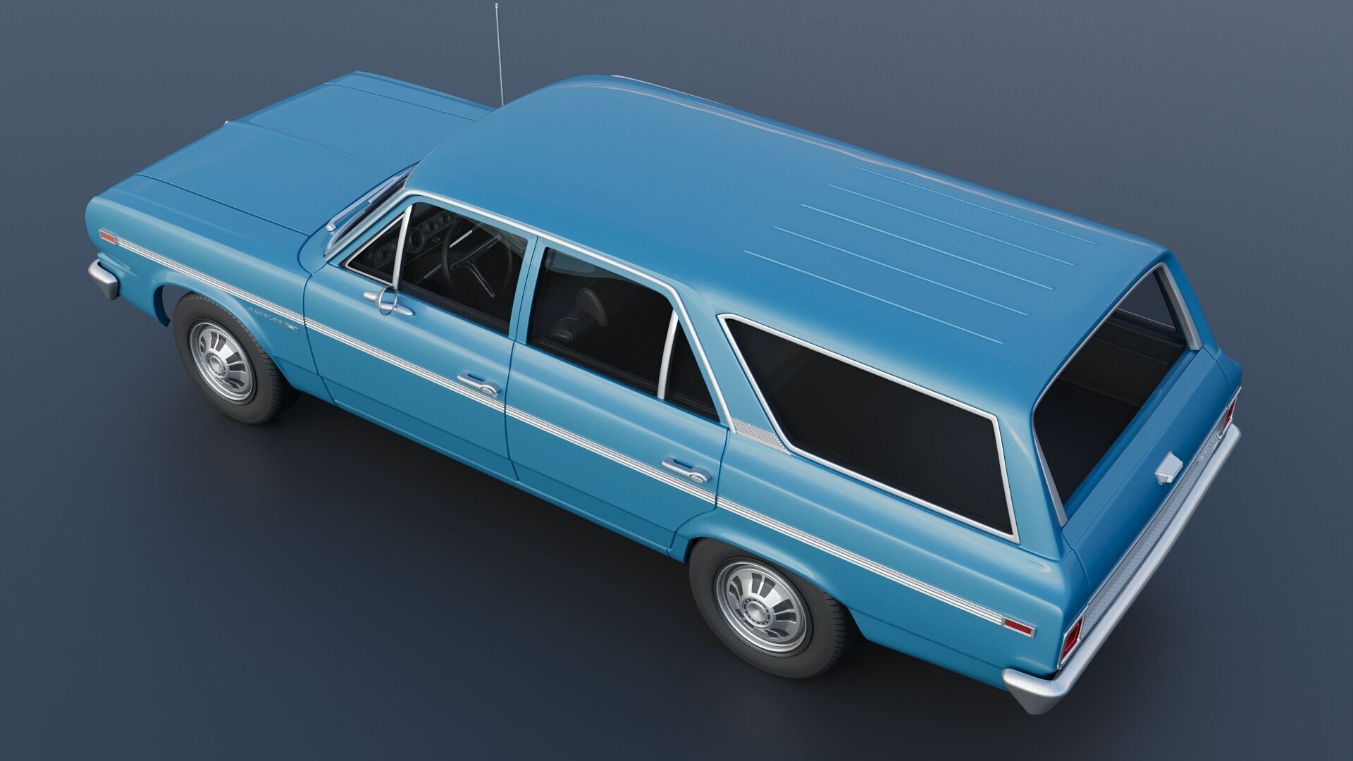 AMC Rambler Station Wagon 1969  3D print model_5