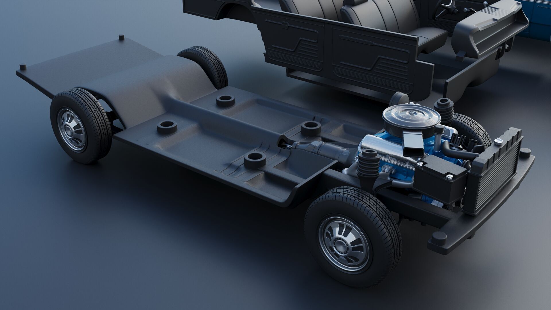 AMC Rambler Station Wagon 1969  3D print model_28