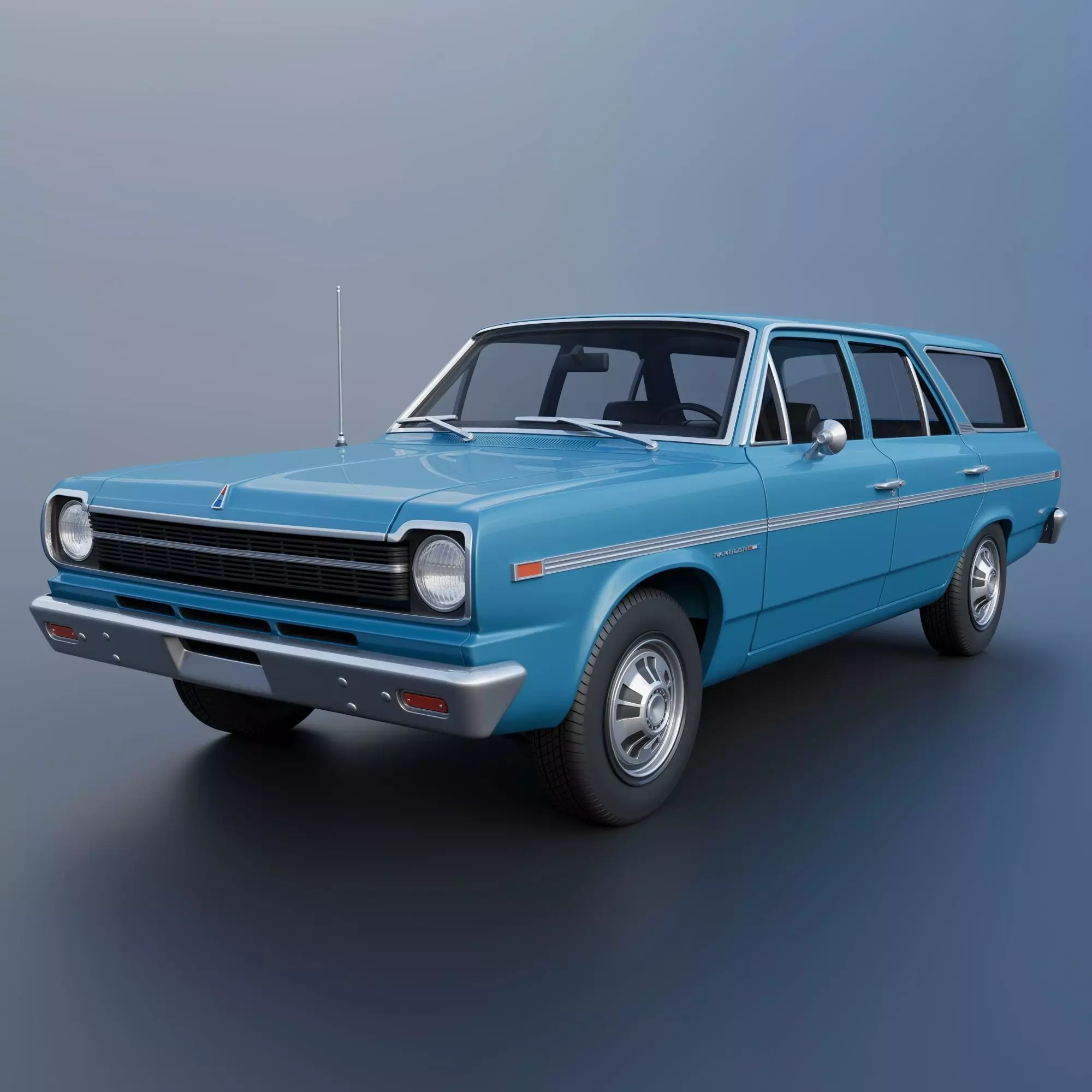 AMC Rambler Station Wagon 1969  3D print model_0