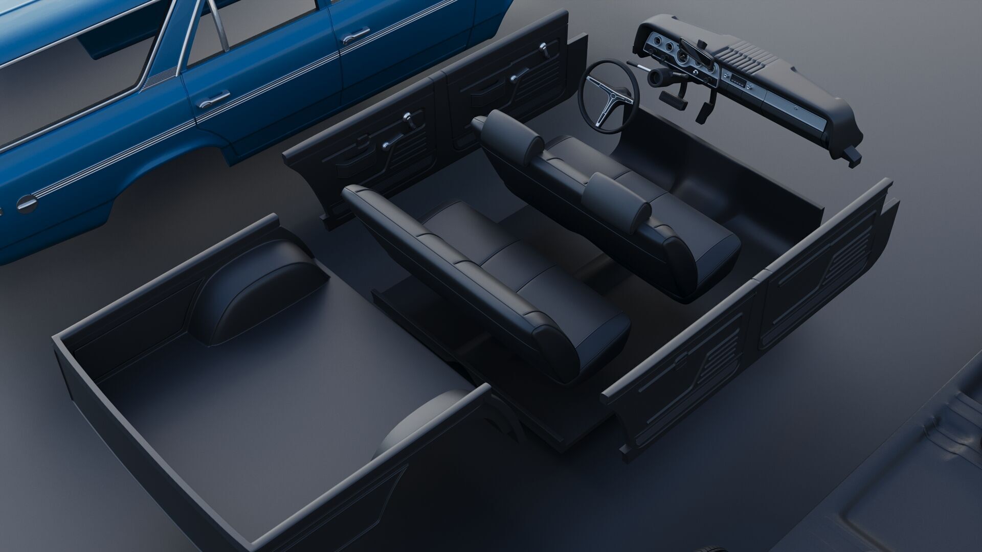 AMC Rambler Station Wagon 1969  3D print model_27