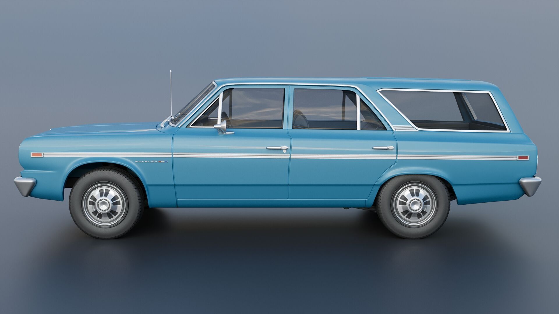 AMC Rambler Station Wagon 1969  3D print model_3