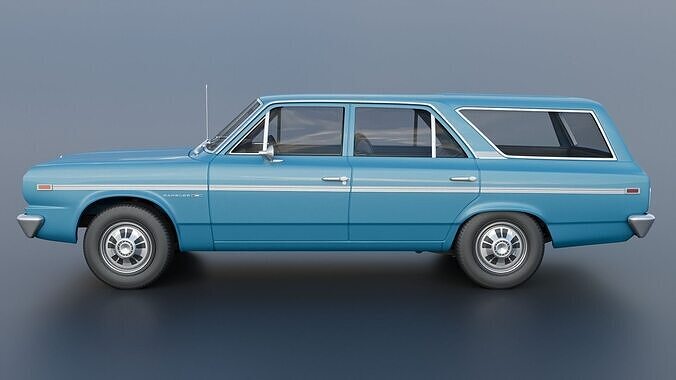 AMC Rambler Station Wagon 1969  3D print model 4