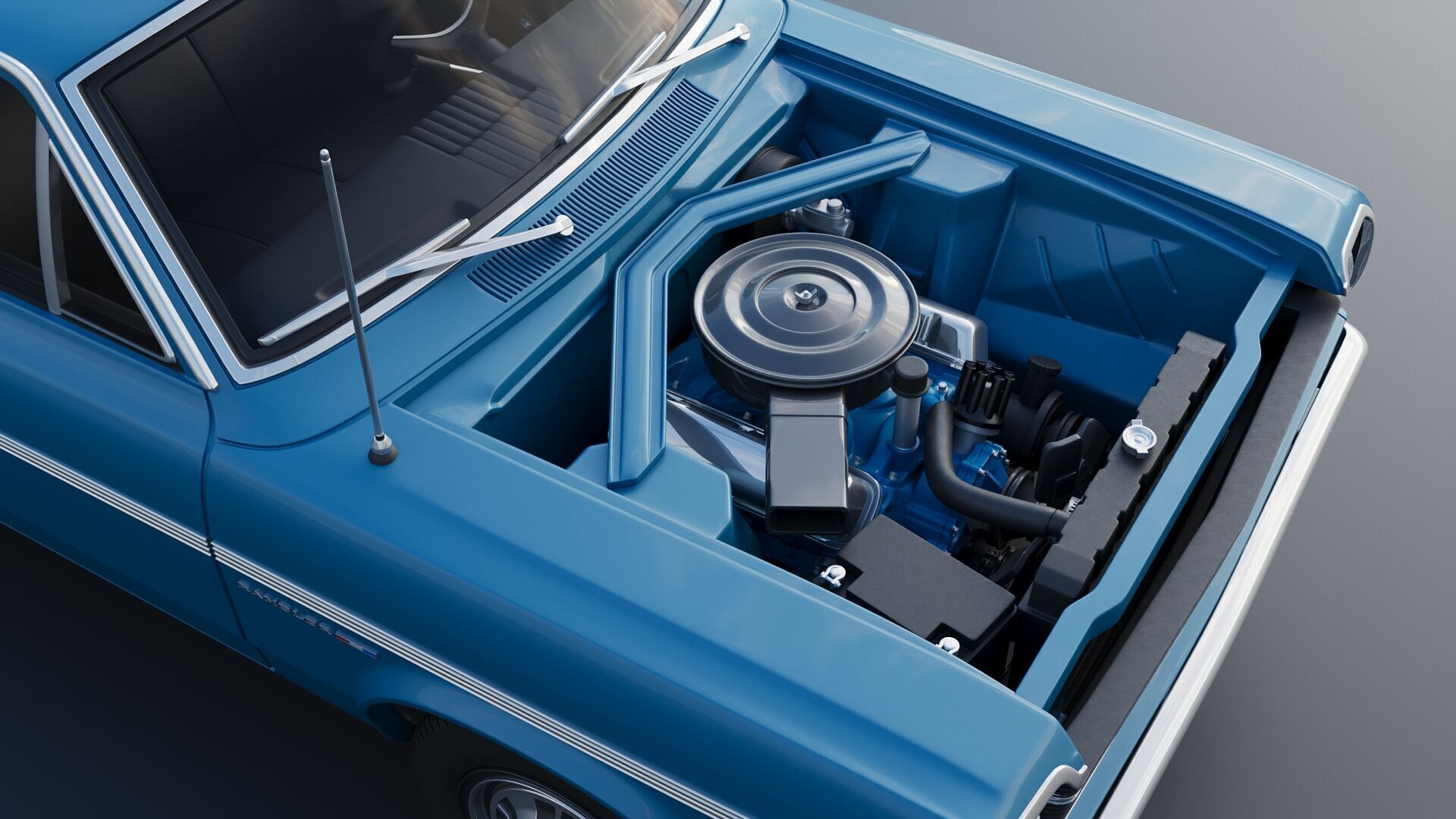 AMC Rambler Station Wagon 1969  3D print model_16