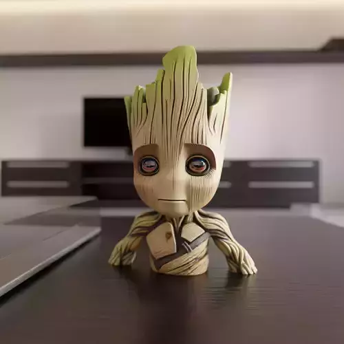 Baby Groot 3D print model