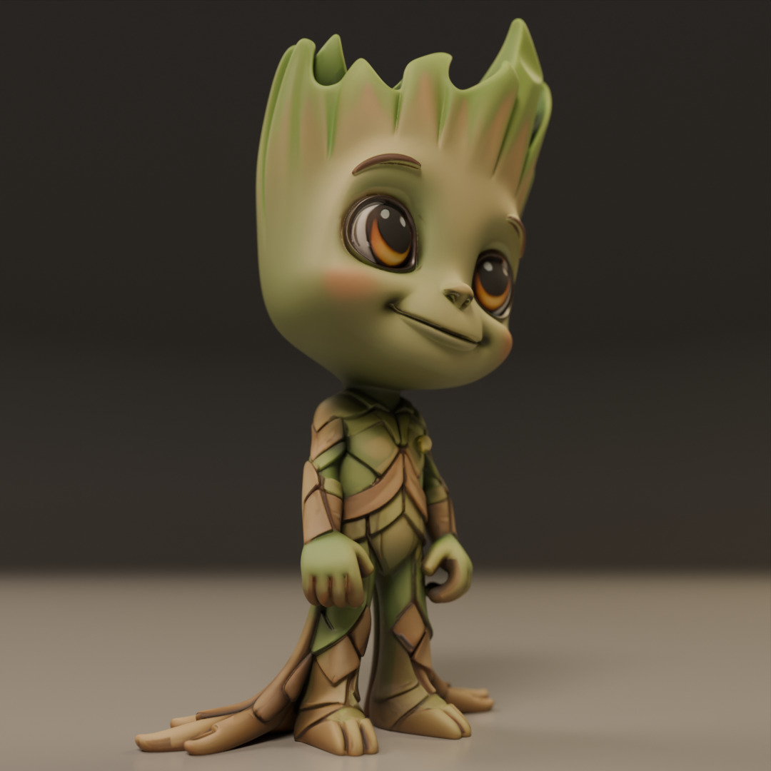 Baby Groot 3D print model_17