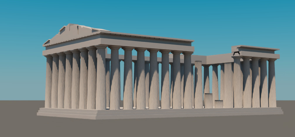 Atena Free 3D model_1