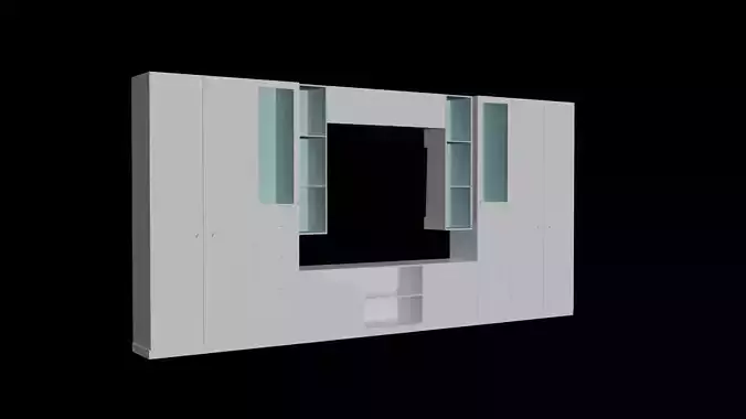 closet   Wardrobe with TV Space