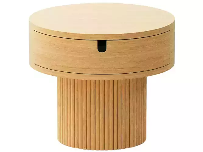 la redoute tamita drawer lacquered base bedside table