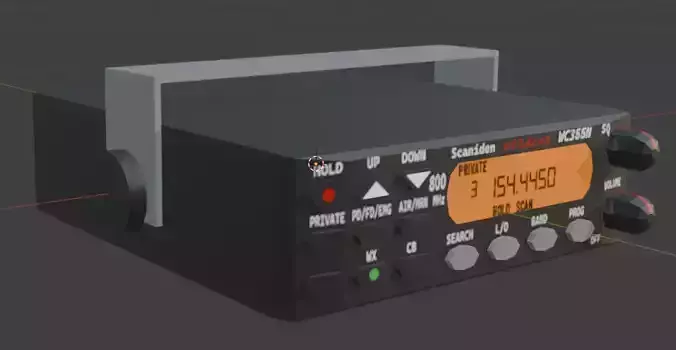 Simple Radio Scanner Model