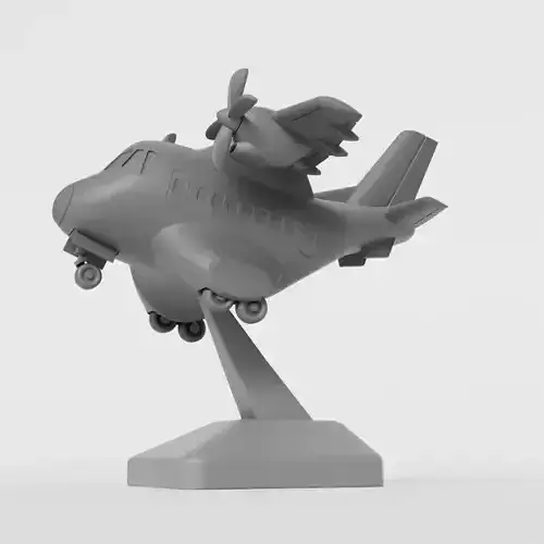 Mini Plane - CN 235 3D print model