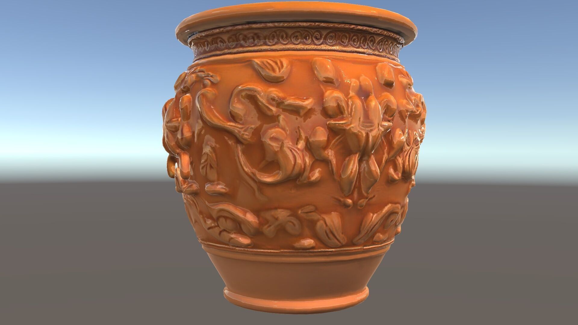 Decorative Ornamental Vase Model Pack for Architectural Visua... Low-poly 3D model_25