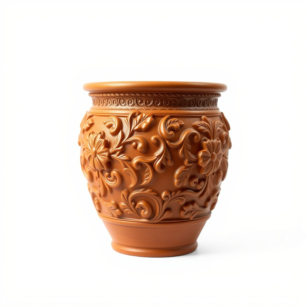 Decorative Ornamental Vase Model Pack for Architectural Visua... Low-poly 3D model_2