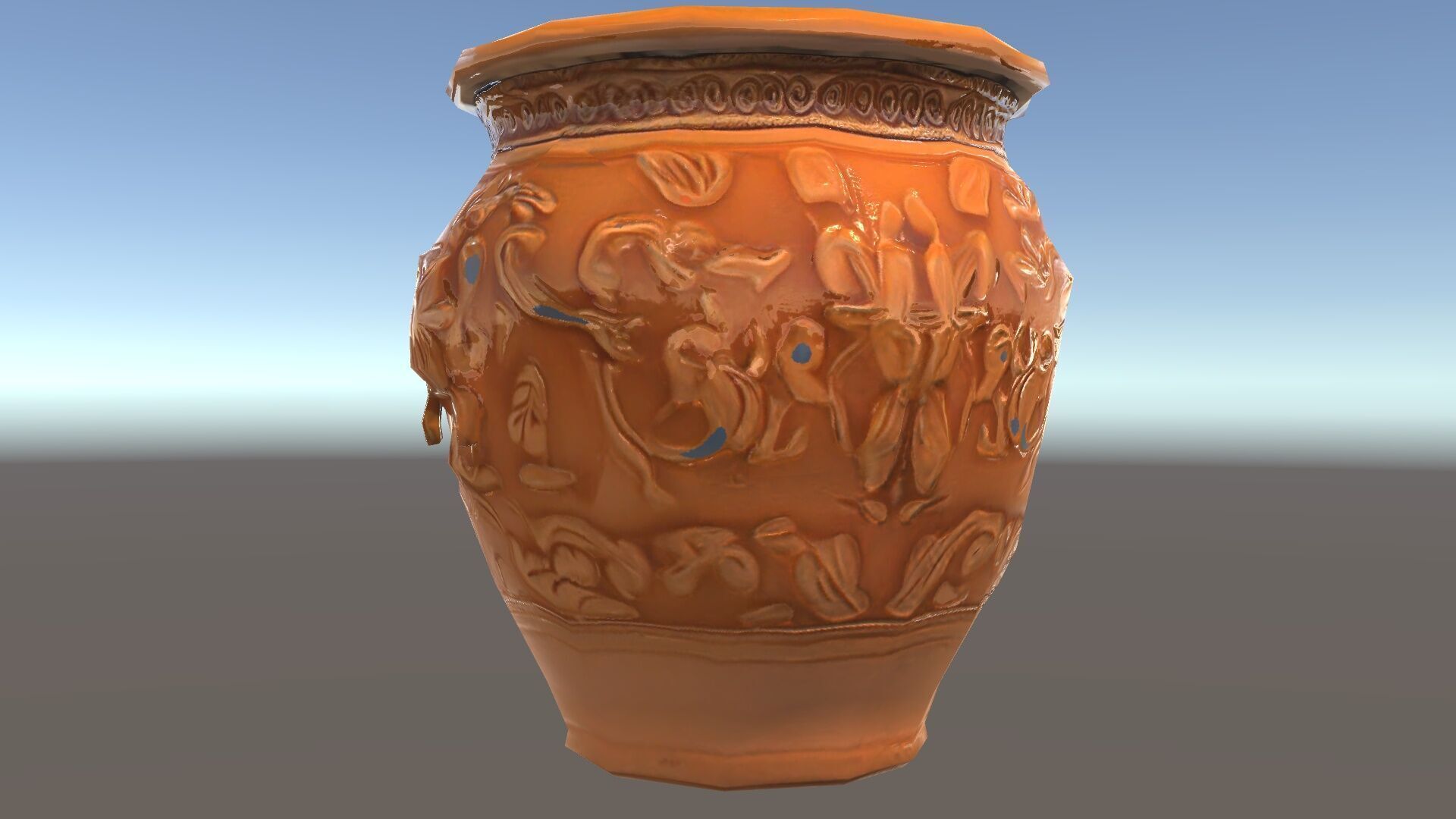 Decorative Ornamental Vase Model Pack for Architectural Visua... Low-poly 3D model_10