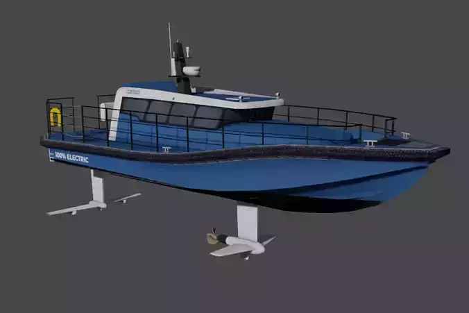 Electric workboat