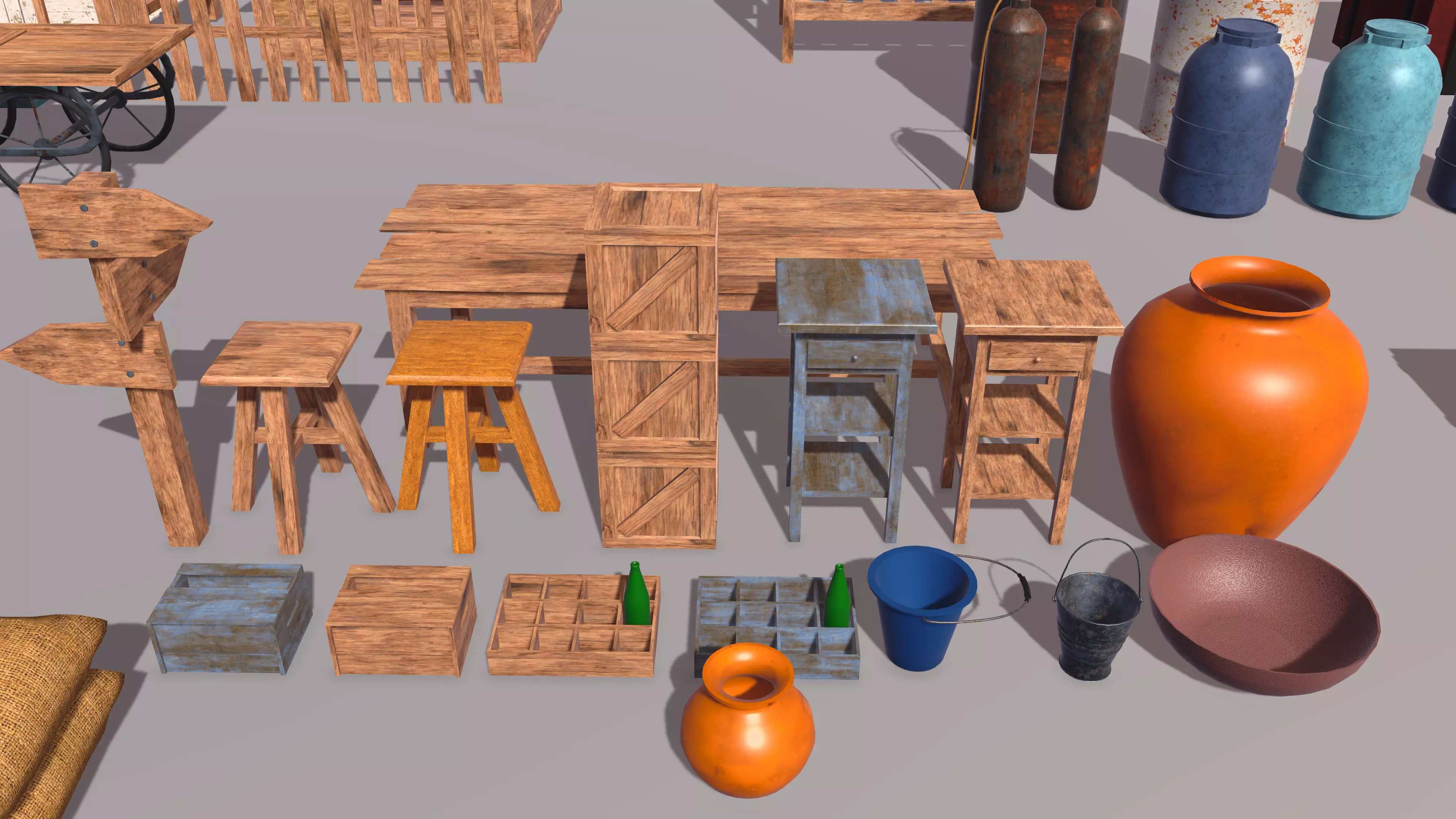 Adventure Mega Pack - 200 Low-poly 3D model_31