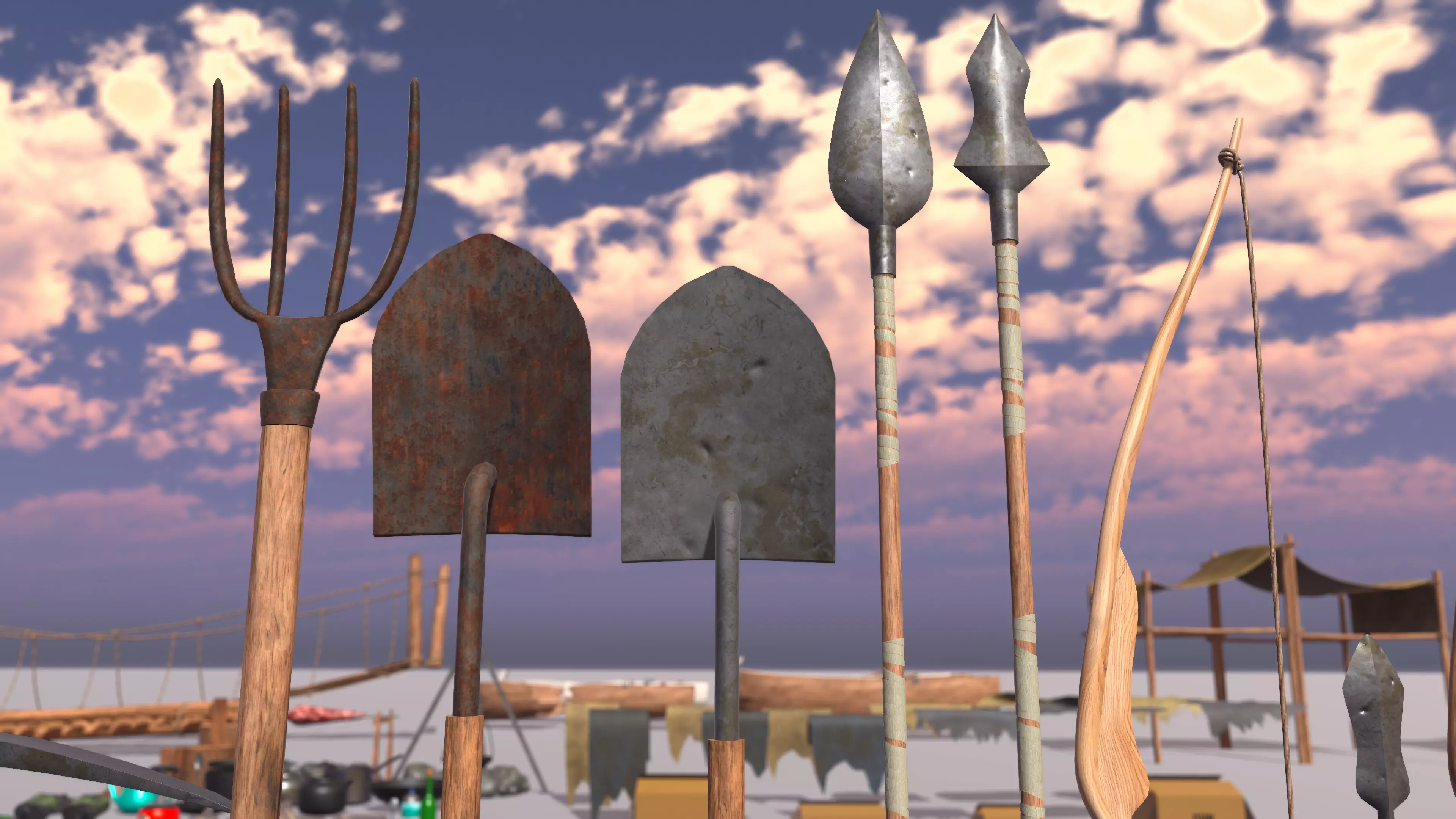 Adventure Mega Pack - 200 Low-poly 3D model_37