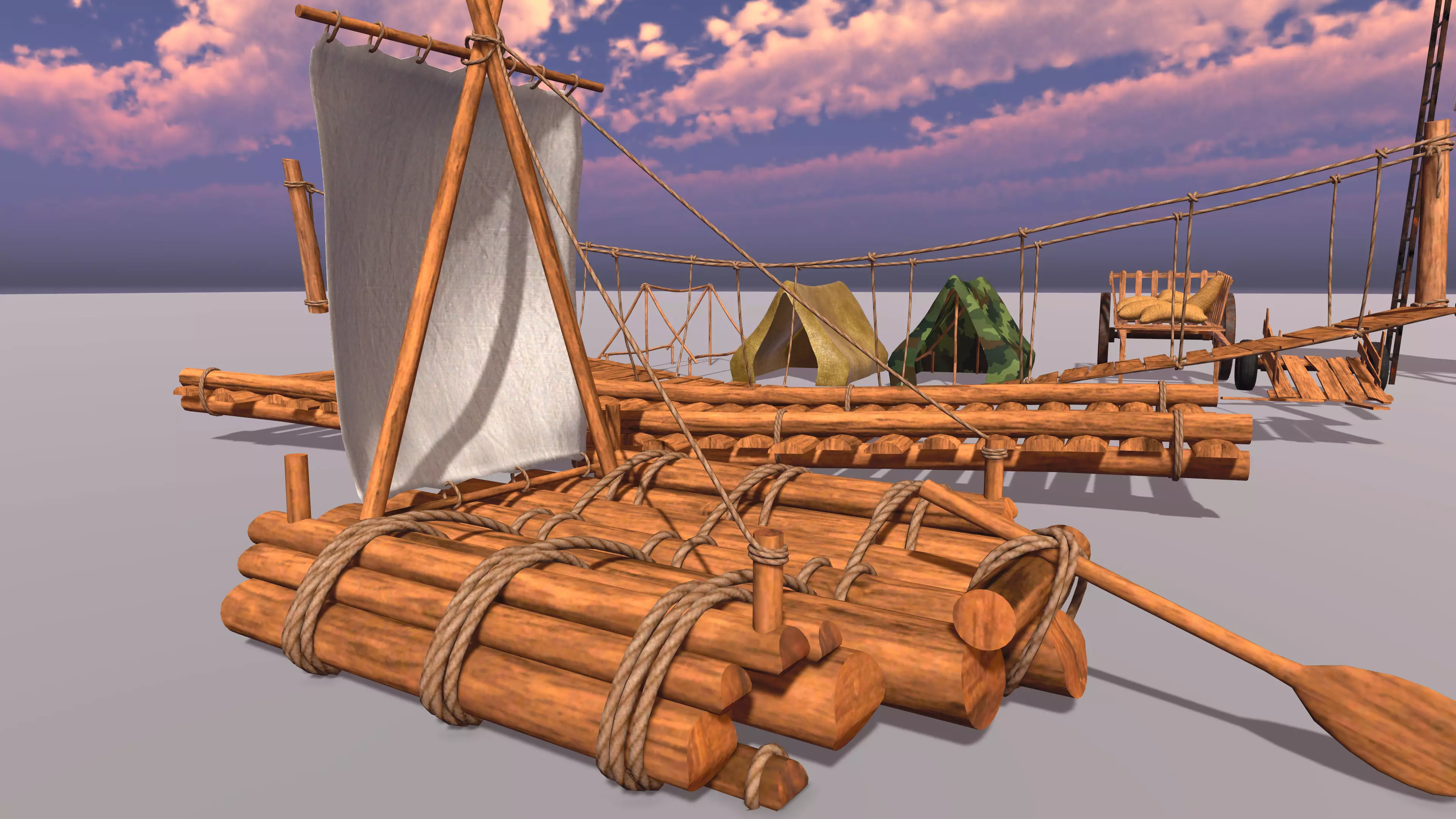 Adventure Mega Pack - 200 Low-poly 3D model_10