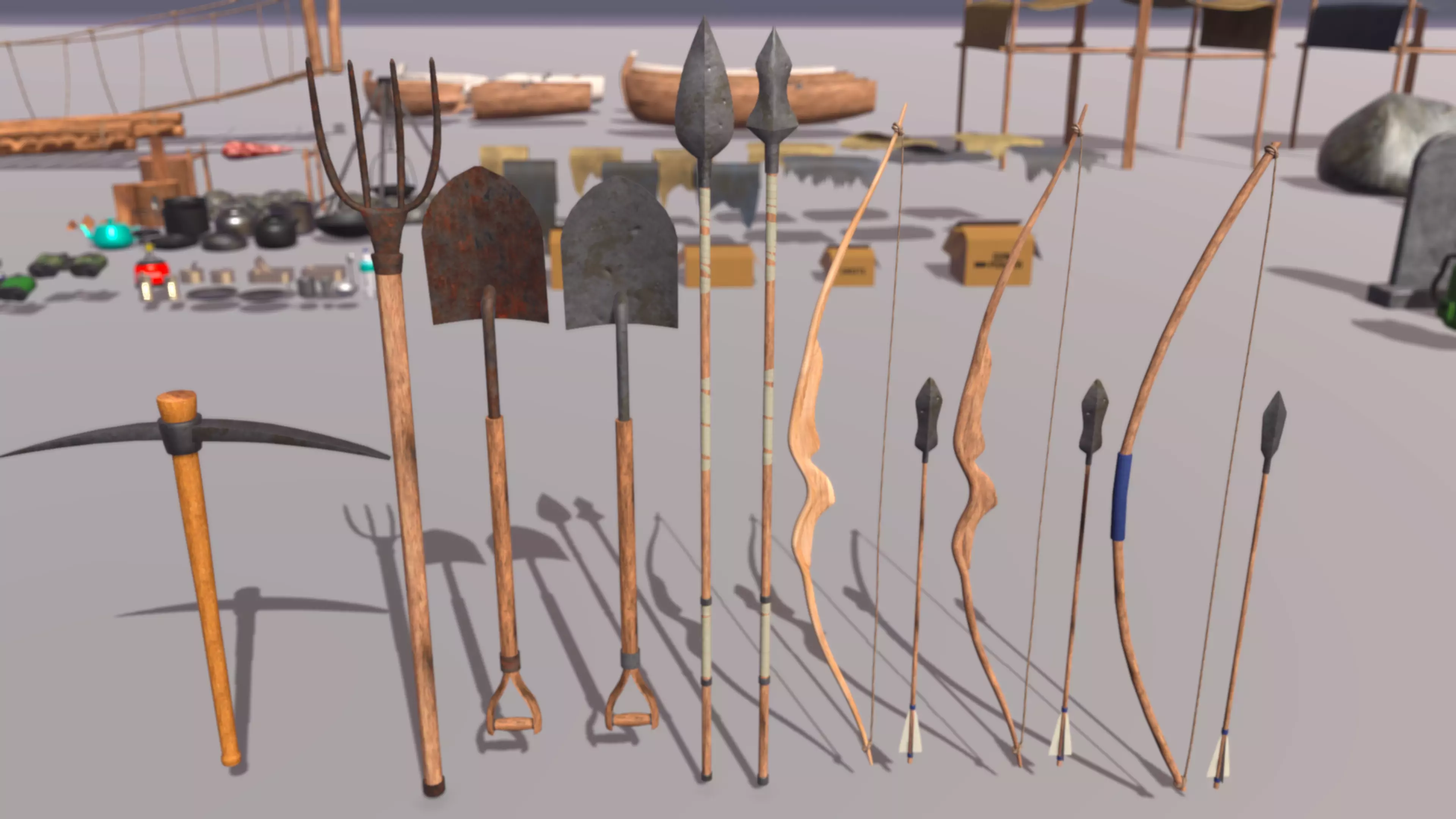 Adventure Mega Pack - 200 Low-poly 3D model_15