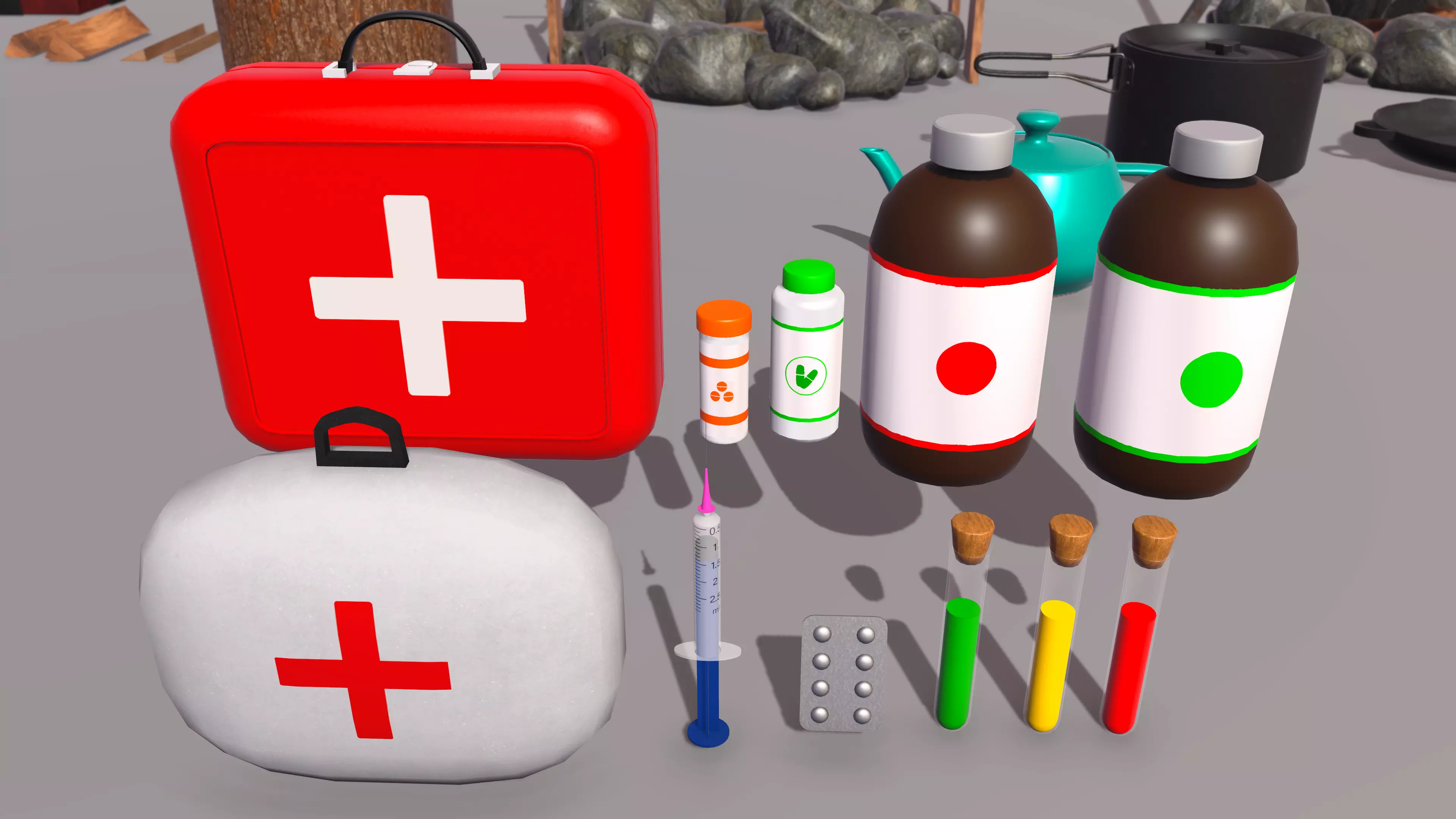 Adventure Mega Pack - 200 Low-poly 3D model_17