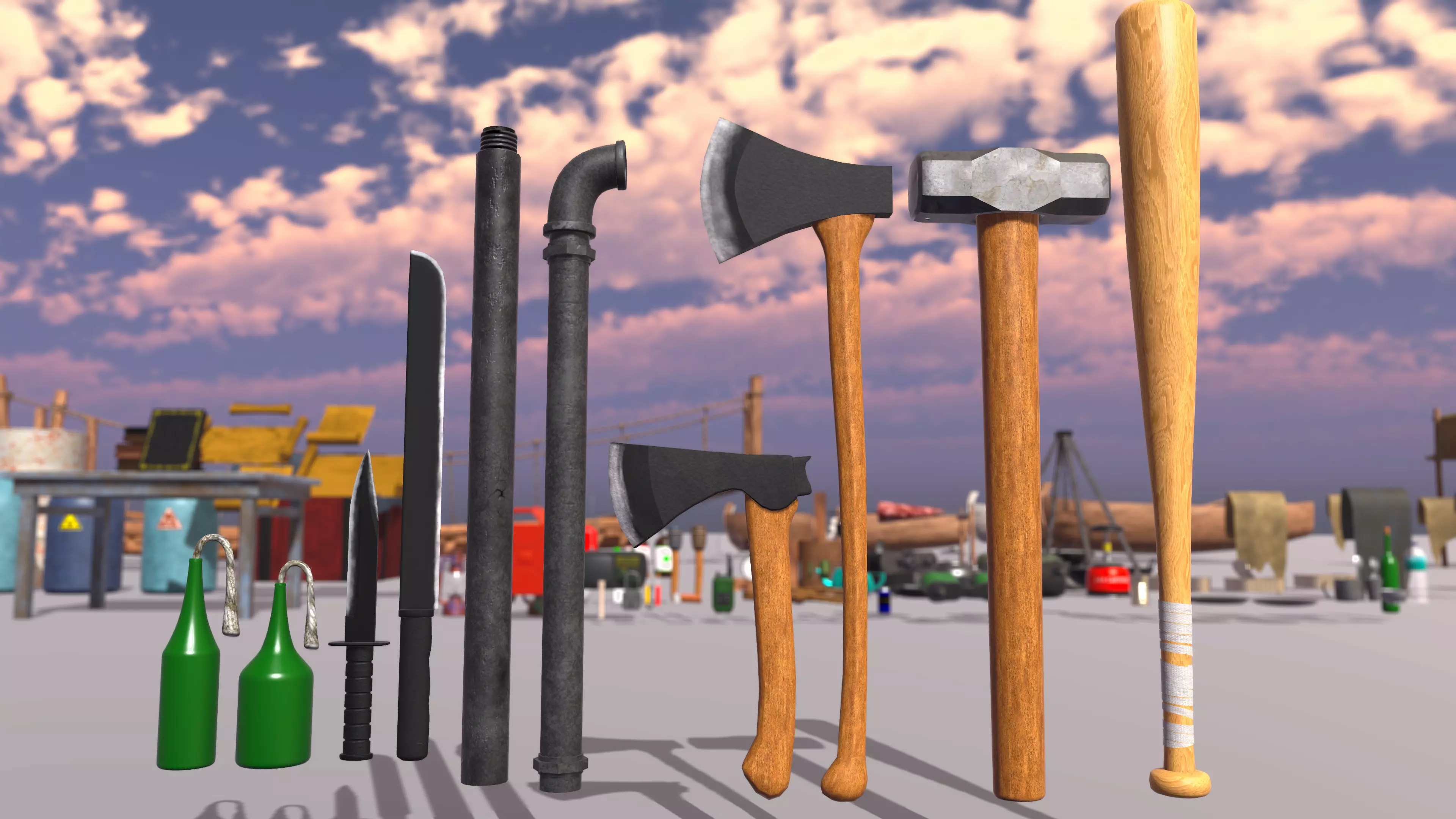 Adventure Mega Pack - 200 Low-poly 3D model_36