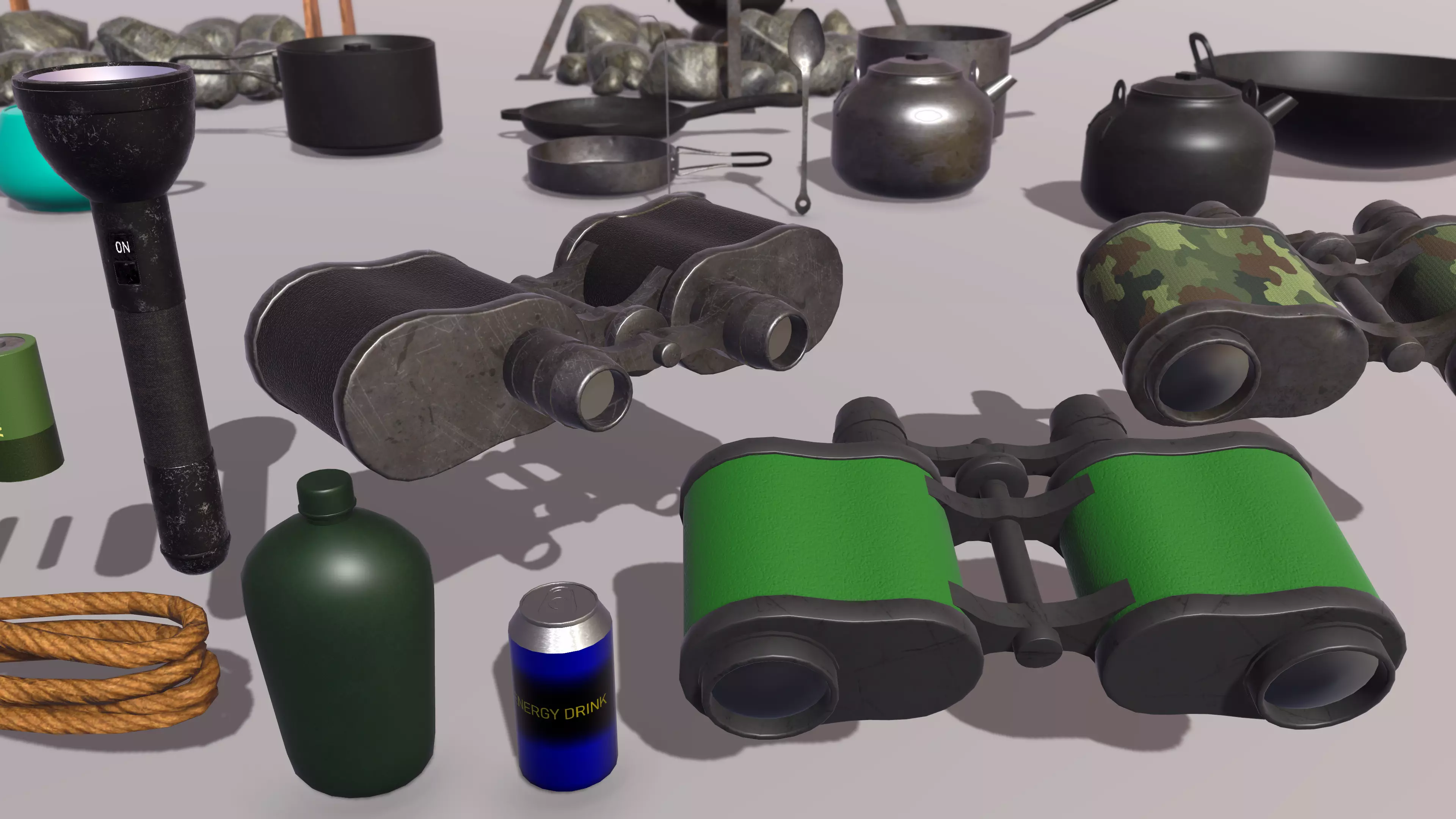 Adventure Mega Pack - 200 Low-poly 3D model_26