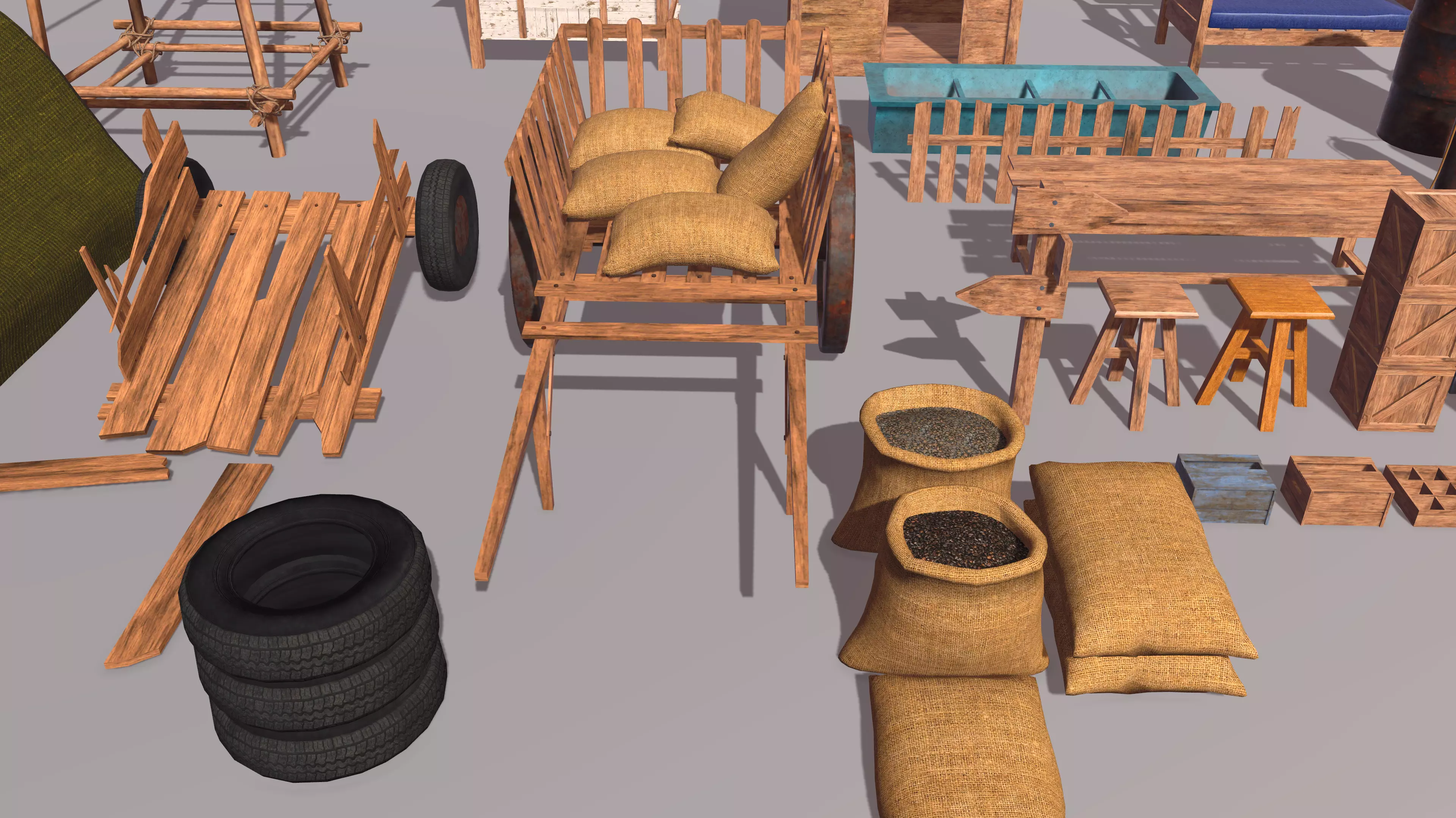 Adventure Mega Pack - 200 Low-poly 3D model_22