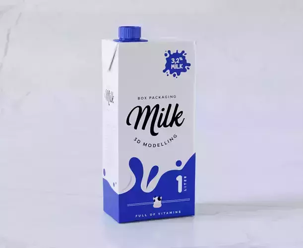 Milk Carton Box Packaging