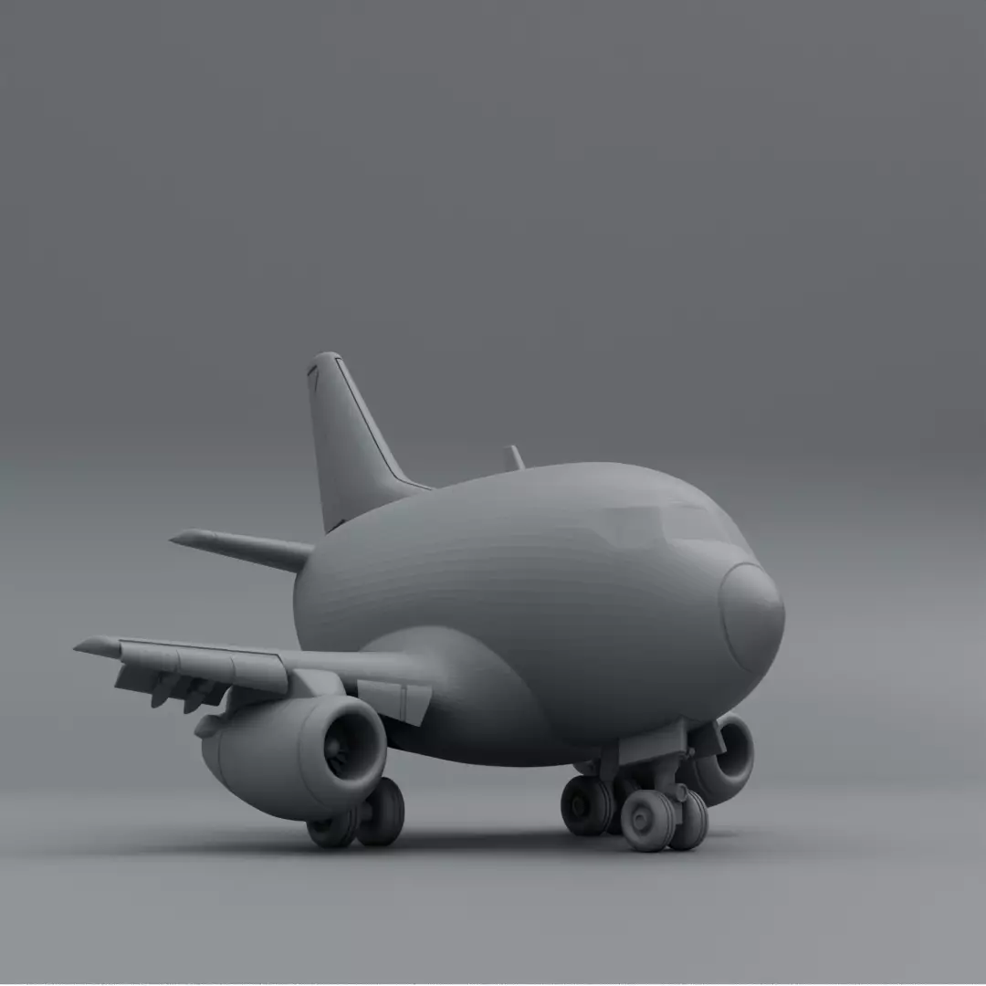 Boeing 737 - 200 3D print model