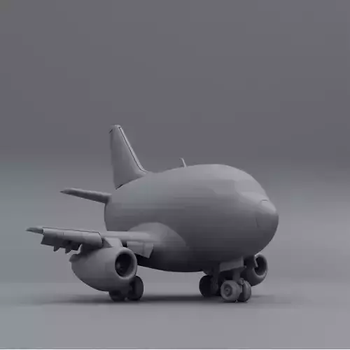 Boeing 737 - 200 3D print model